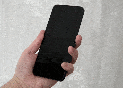 Galaxy A57 5Gの顔認証テスト