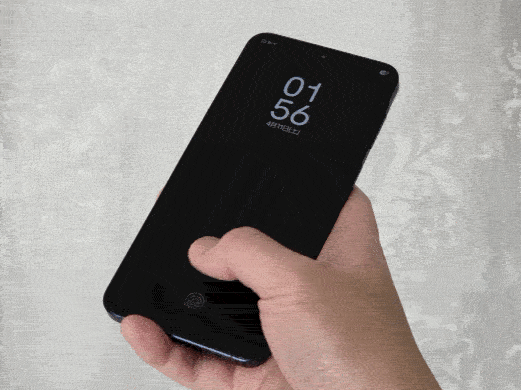 Galaxy A57 5Gの指紋認証テスト