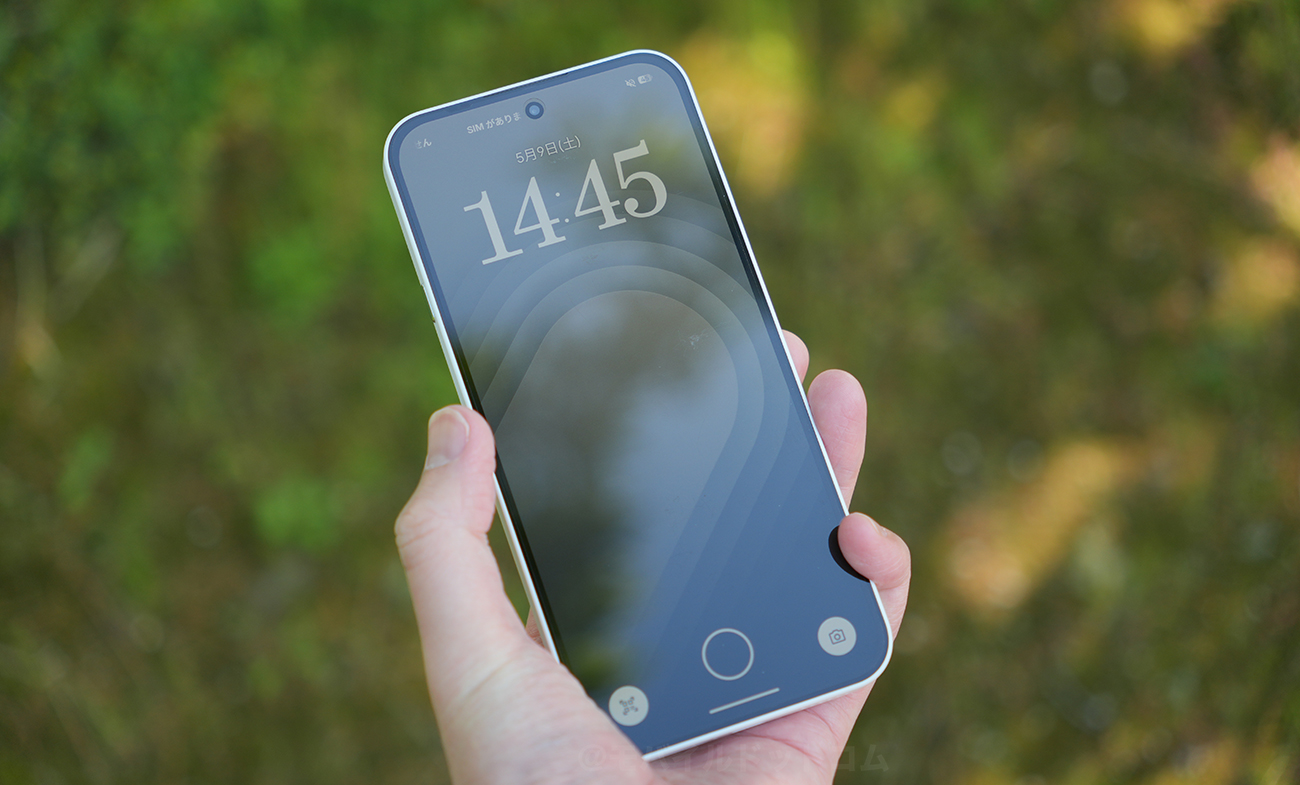 Nothing Phone (4a)の生体認証の使い勝手