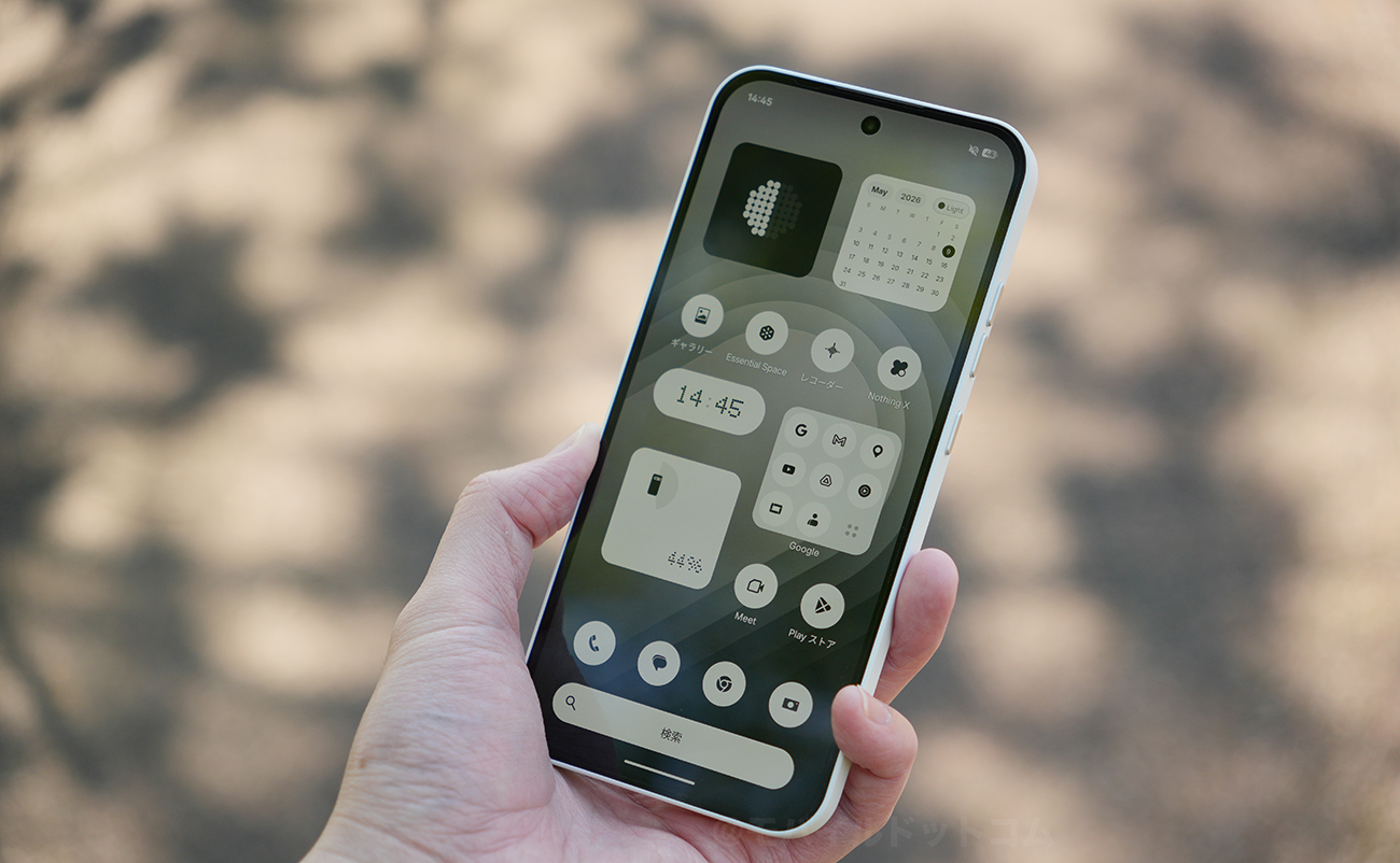 Nothing Phone (4a)のバッテリー性能と電池持ち