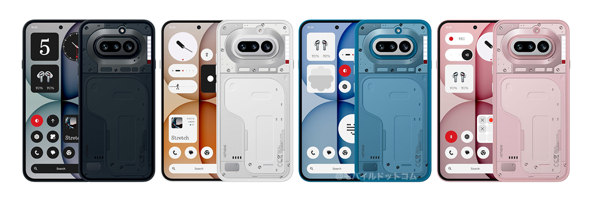 Nothing Phone (4a)のカラー