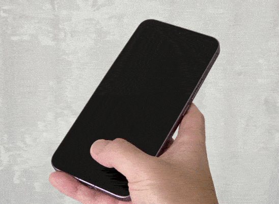 Xiaomi 17T Proの指紋認証テスト